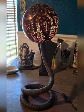 Lotus Gourd Table Lamp